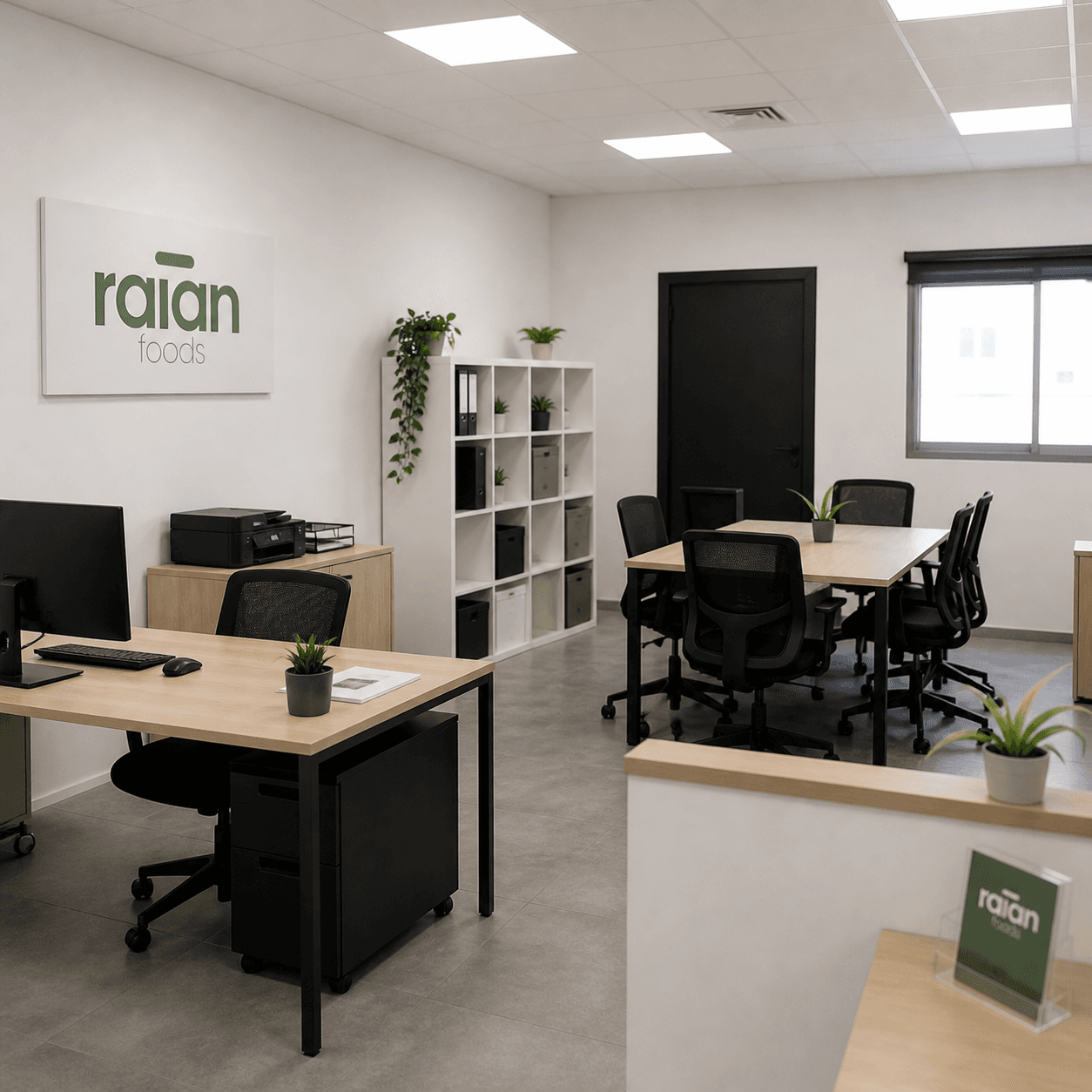 Composición visual de un entorno corporativo RAIAN